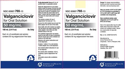 50 mg Per mL Valganciclovir Os Carton (50 mg Per mL Valganciclovir Os Carton)